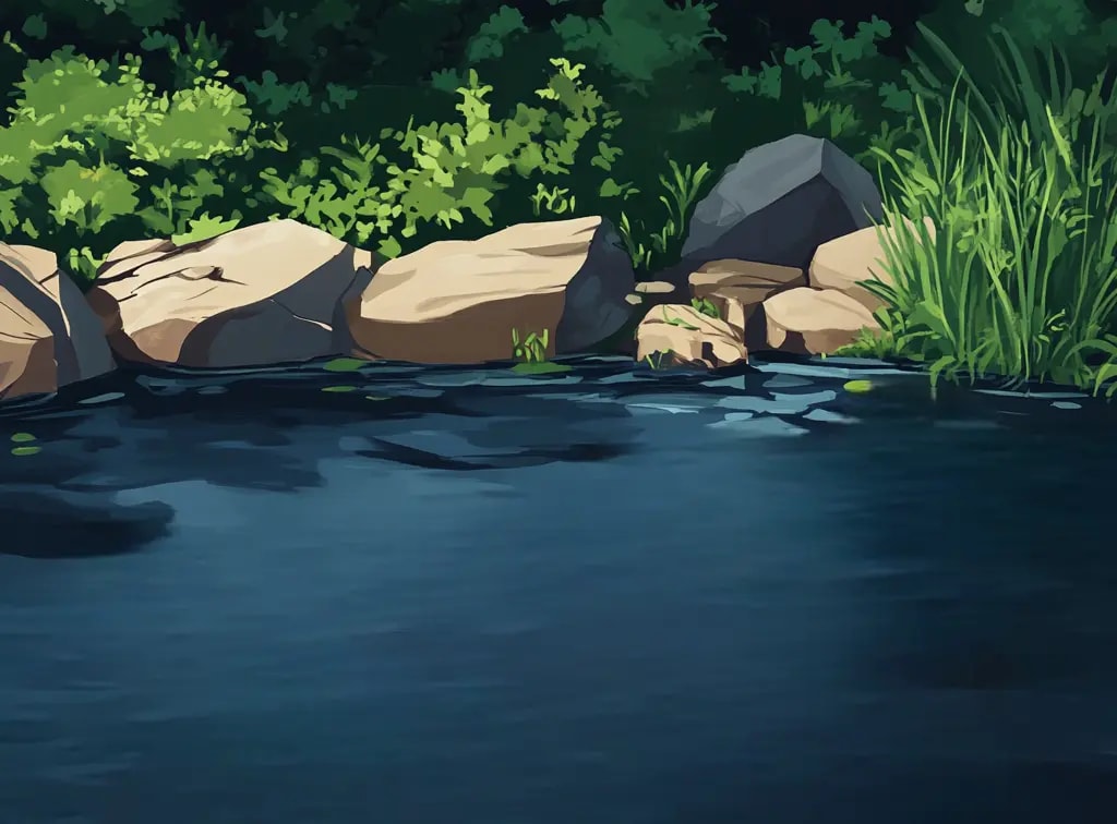 Pond Background